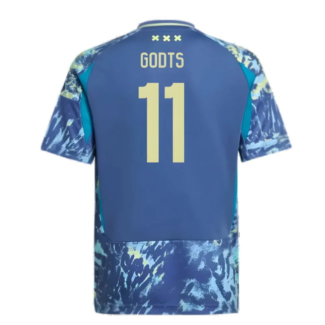 2024-2025 Ajax Away Shirt (Kids) (Godts 11)-SoccerKits Hub | Buy Soccer Jerseys Online